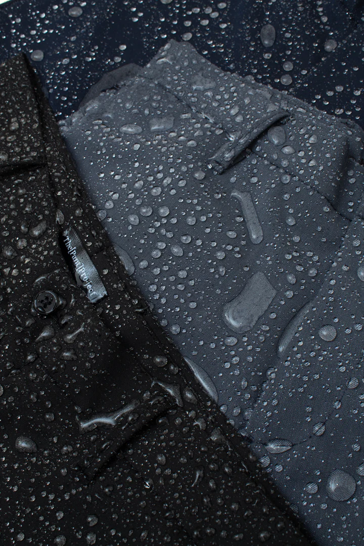 Grey All Weather Stretch Chino Shorts - Image 3