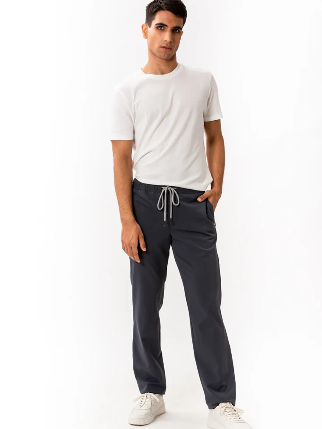 Grey All Weather Stretch Joggers - Image 6