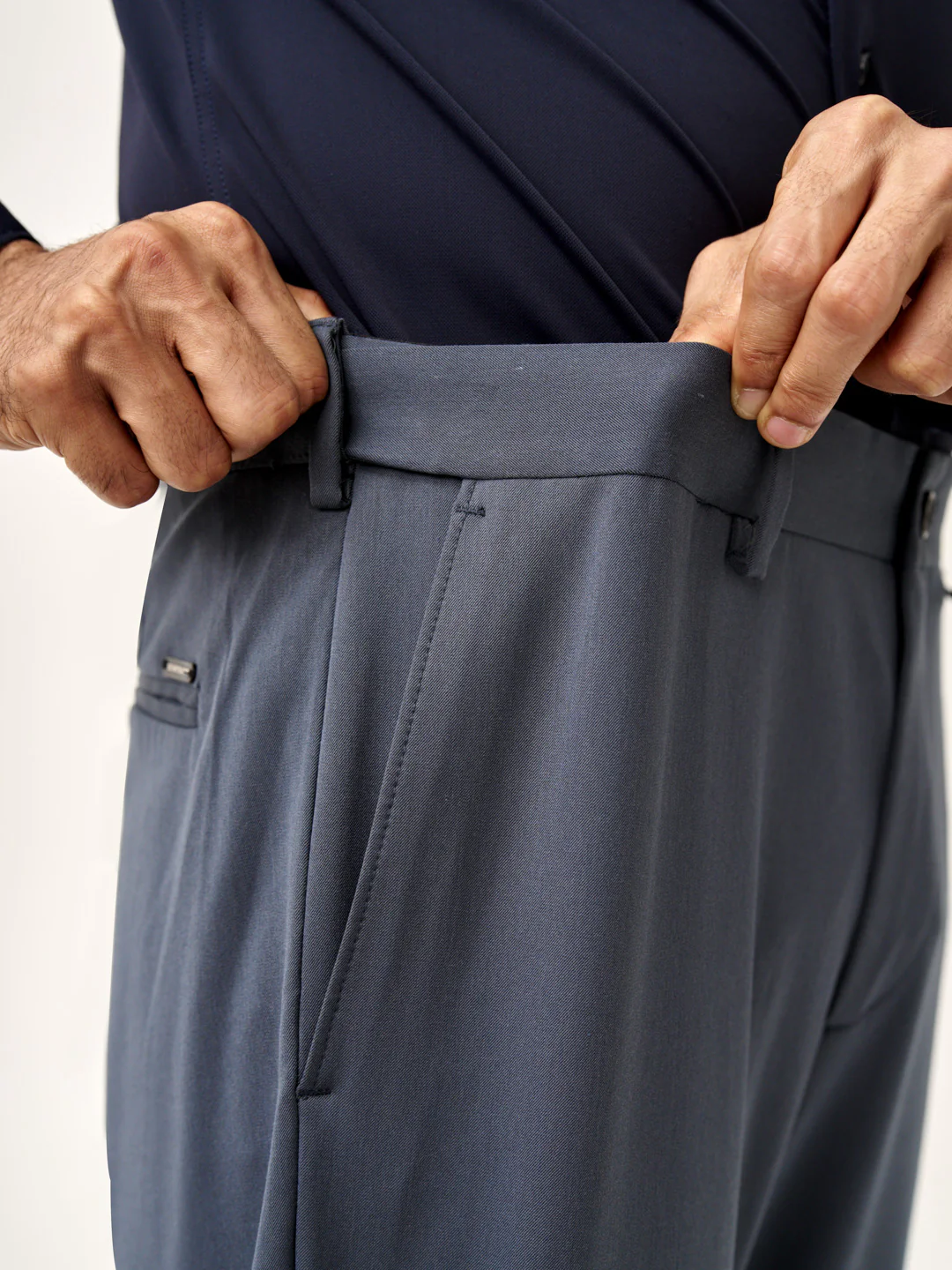 Grey All Weather Stretch Pants - Image 5