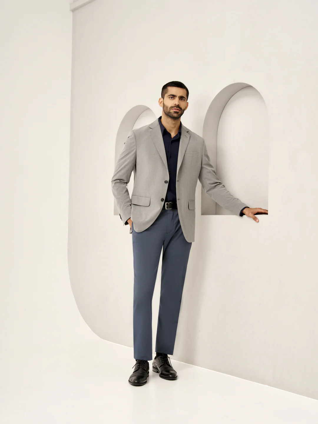 Grey All Weather Stretch Pants - Image 6
