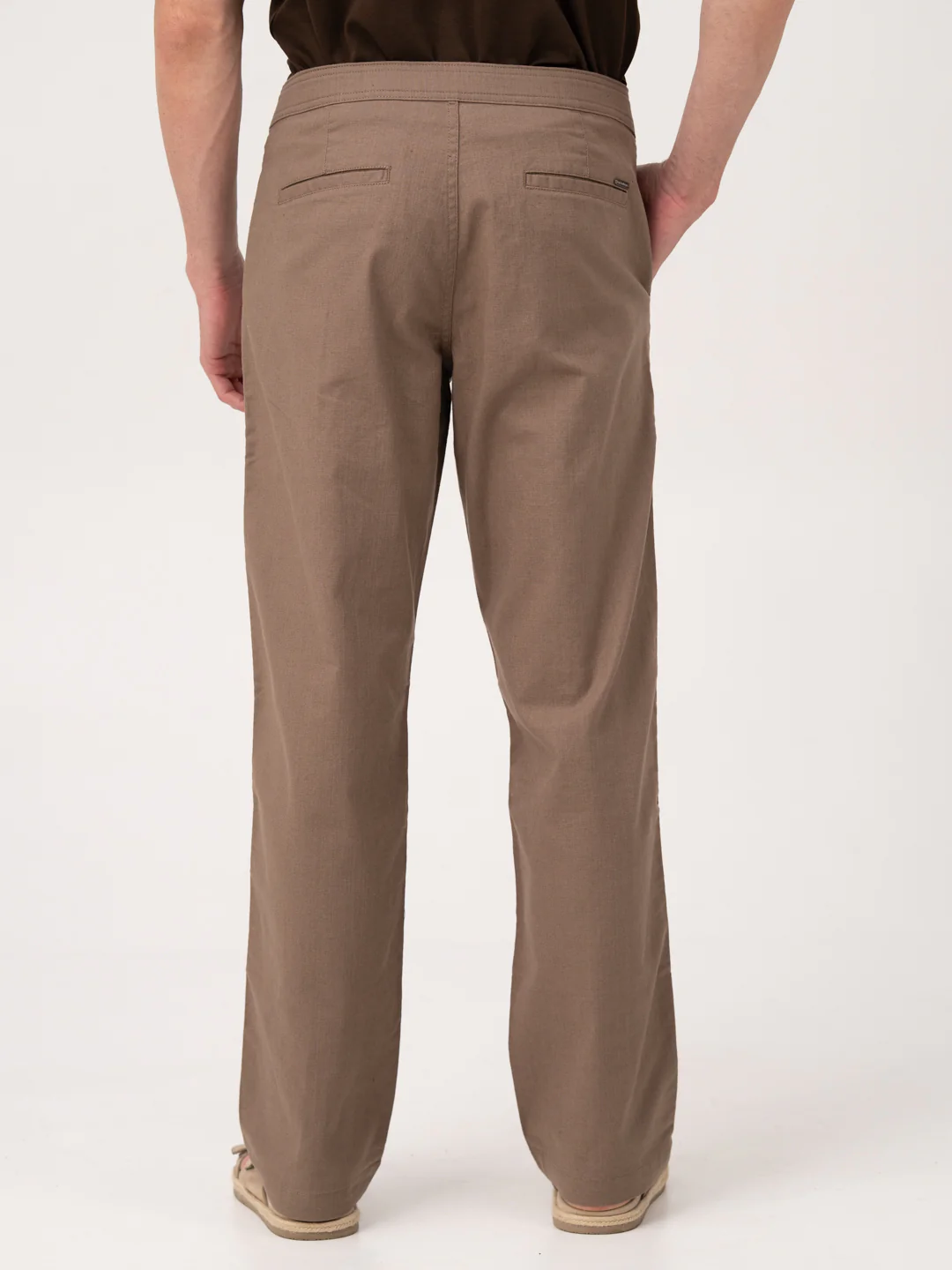 Havana Brown Relaxed Fit Lounge Pants - Image 6