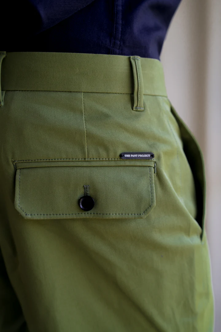 Herb Olive Stretch Cargo Shorts - Image 4