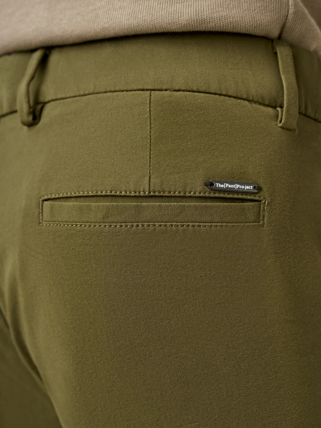 Herb Olive Stretch Chinos - Image 11
