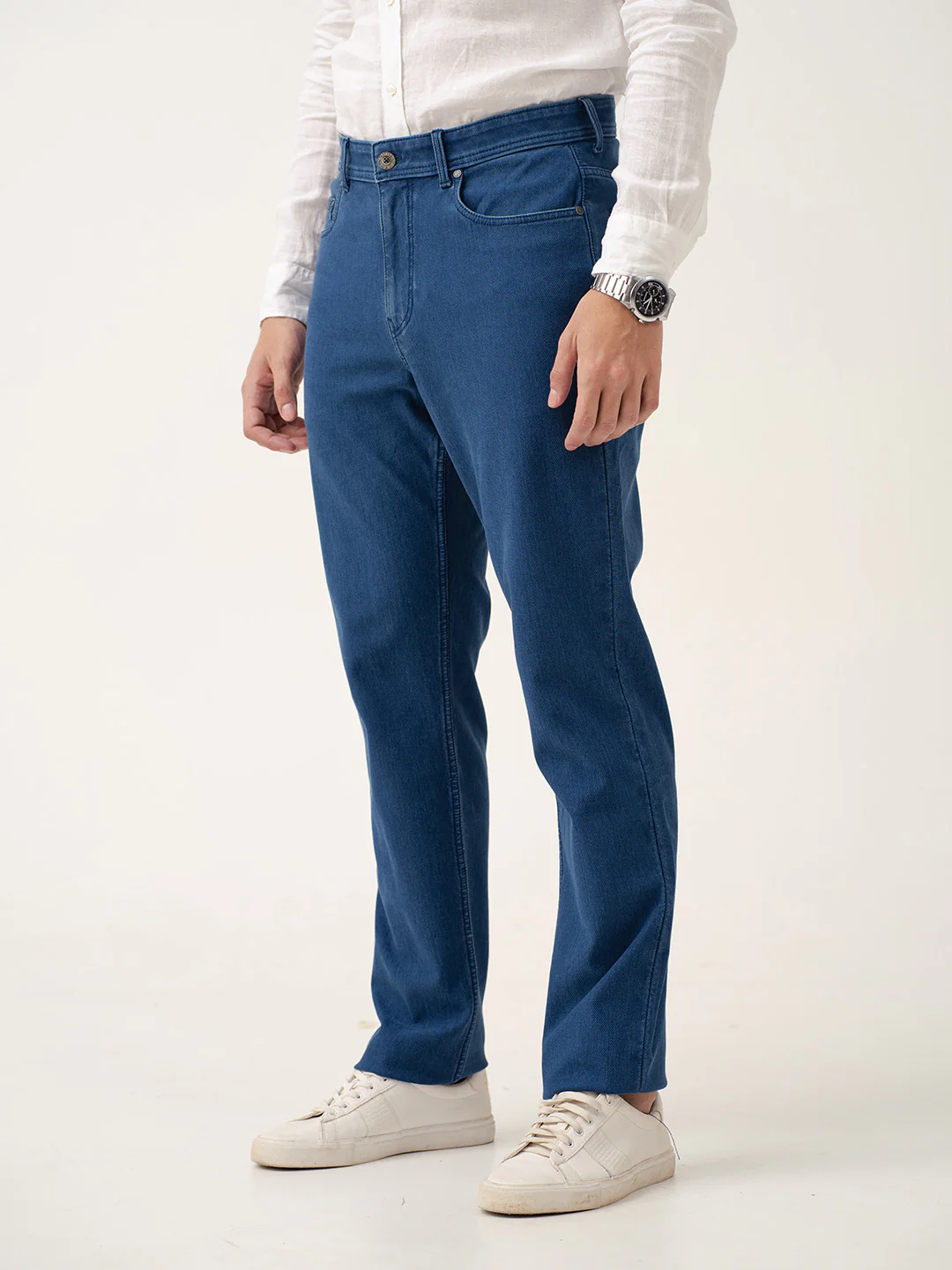 Horizon Blue Pro-Stretch Relaxed Fit Jeans - Image 8