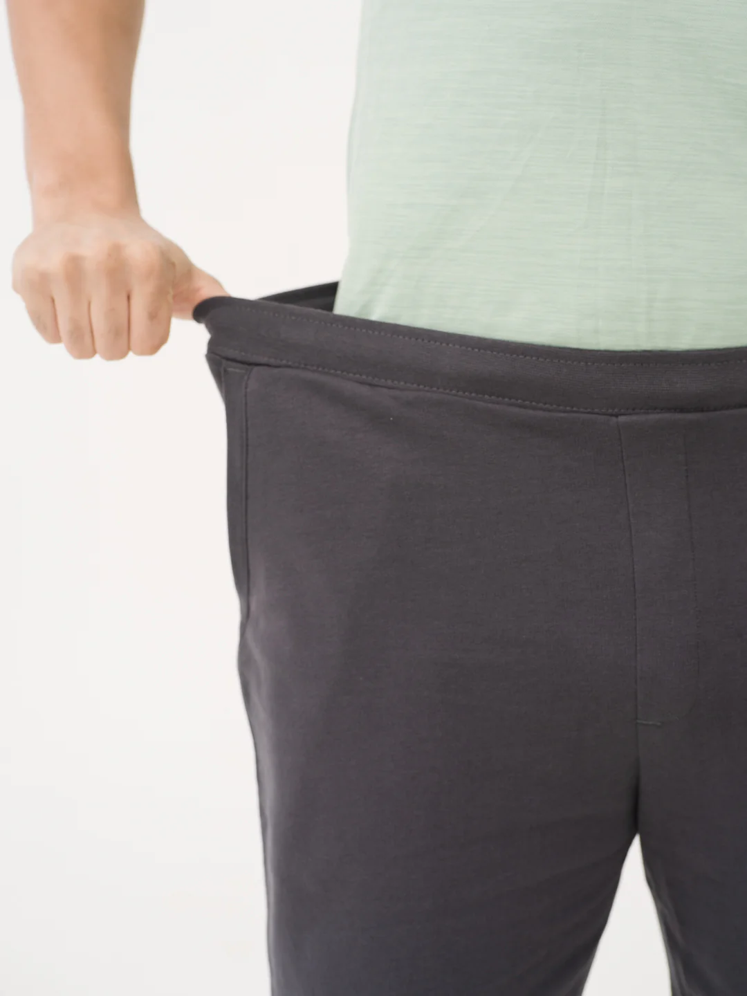 Hurricane Grey Relaxed Fit Sweatshorts - Image 4
