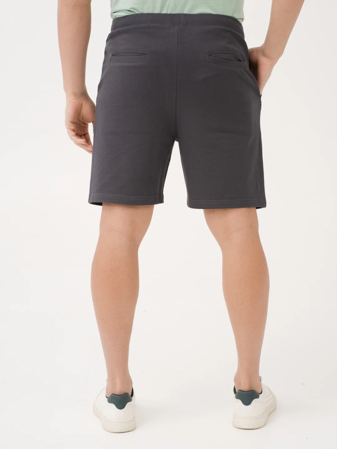 Hurricane Grey Relaxed Fit Sweatshorts - Image 6