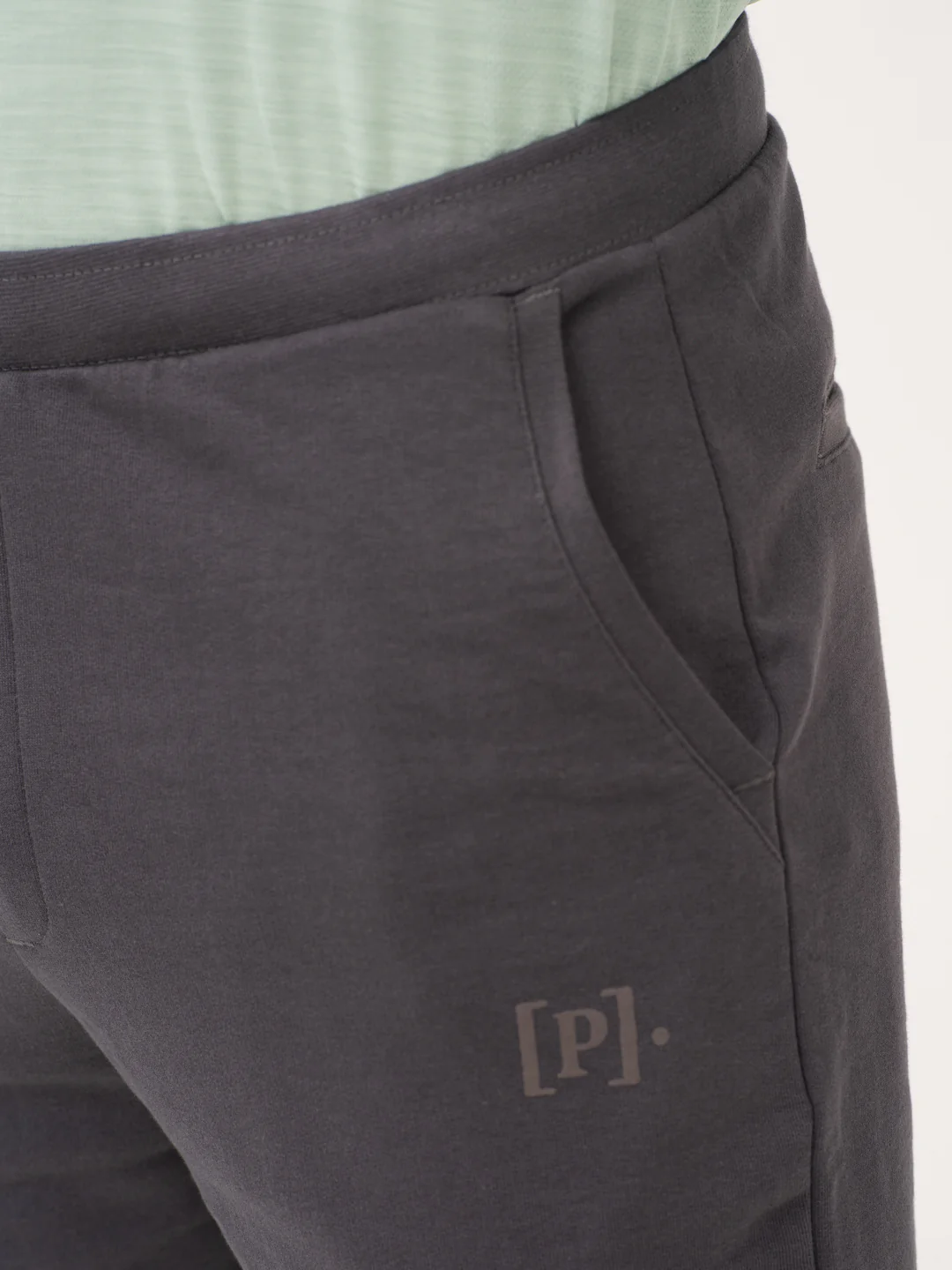 Hurricane Grey Relaxed Fit Sweatshorts - Image 9