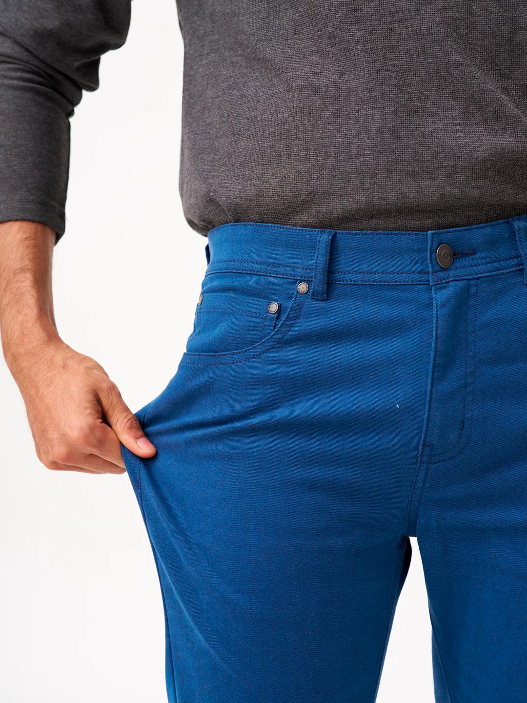 Imperial Blue Slim Fit Jeanos - Image 4