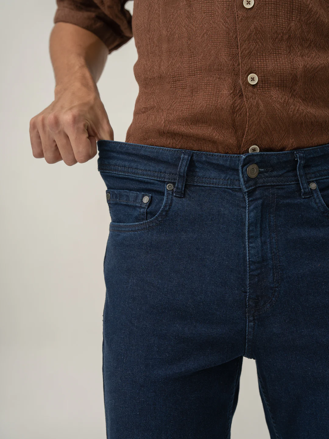 Authentic Blue Relaxed Fit Jeans - Image 5