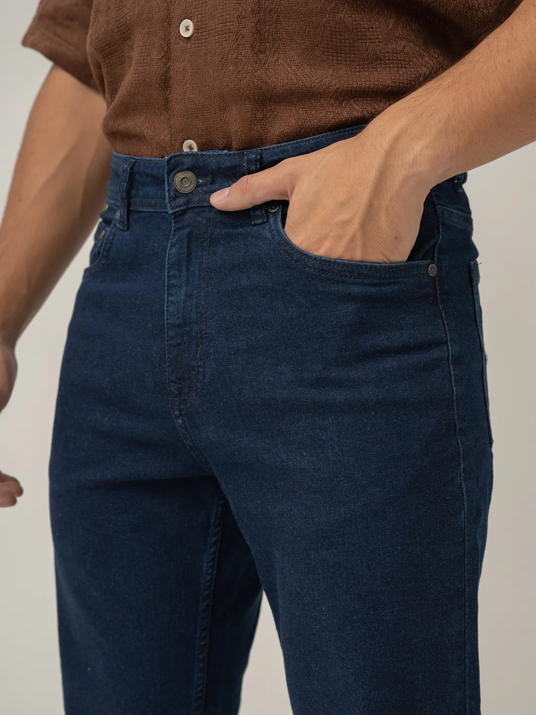 Authentic Blue Relaxed Fit Jeans - Image 6