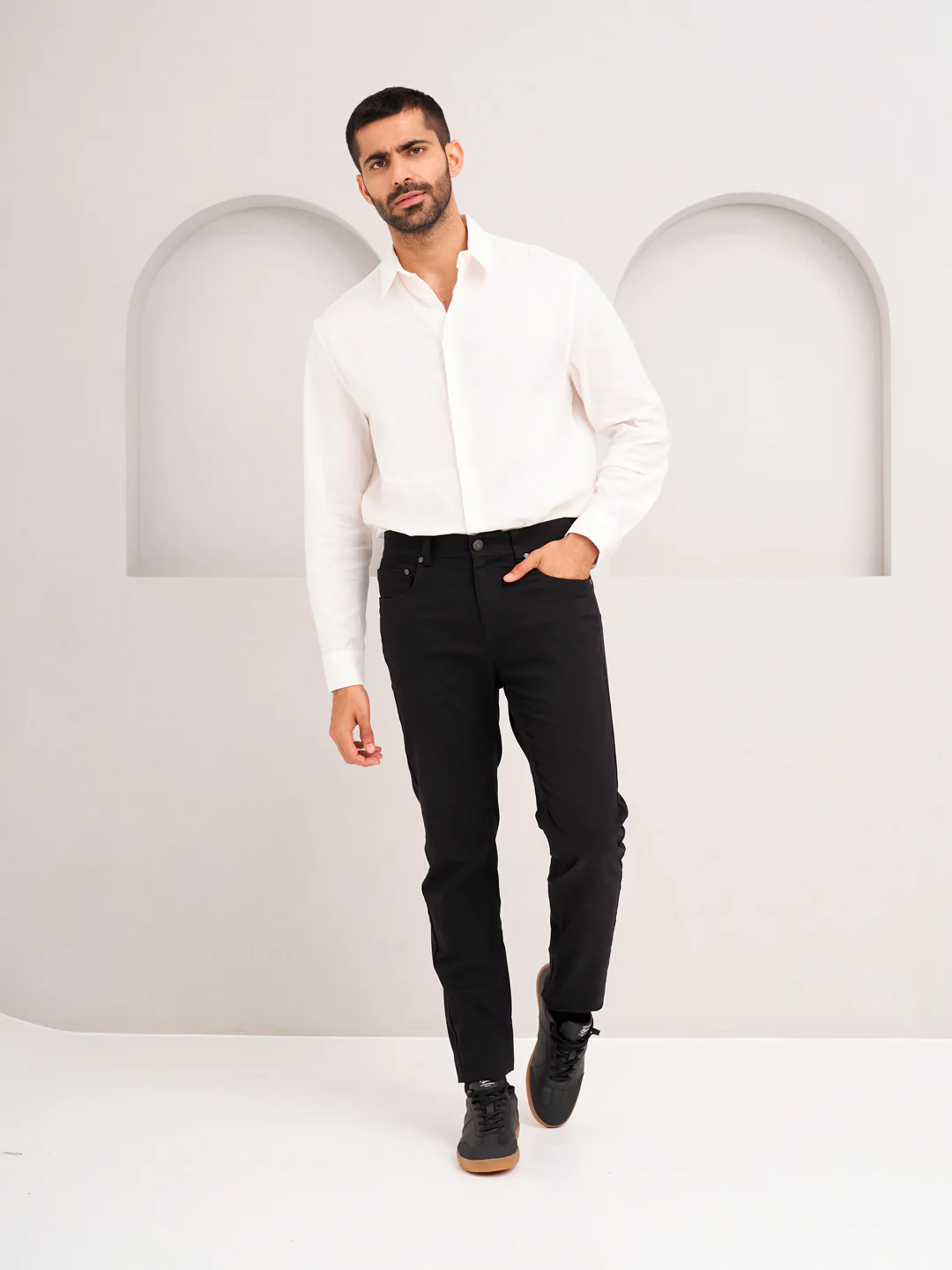 Infinite Black Slim Fit Jeanos - Image 6