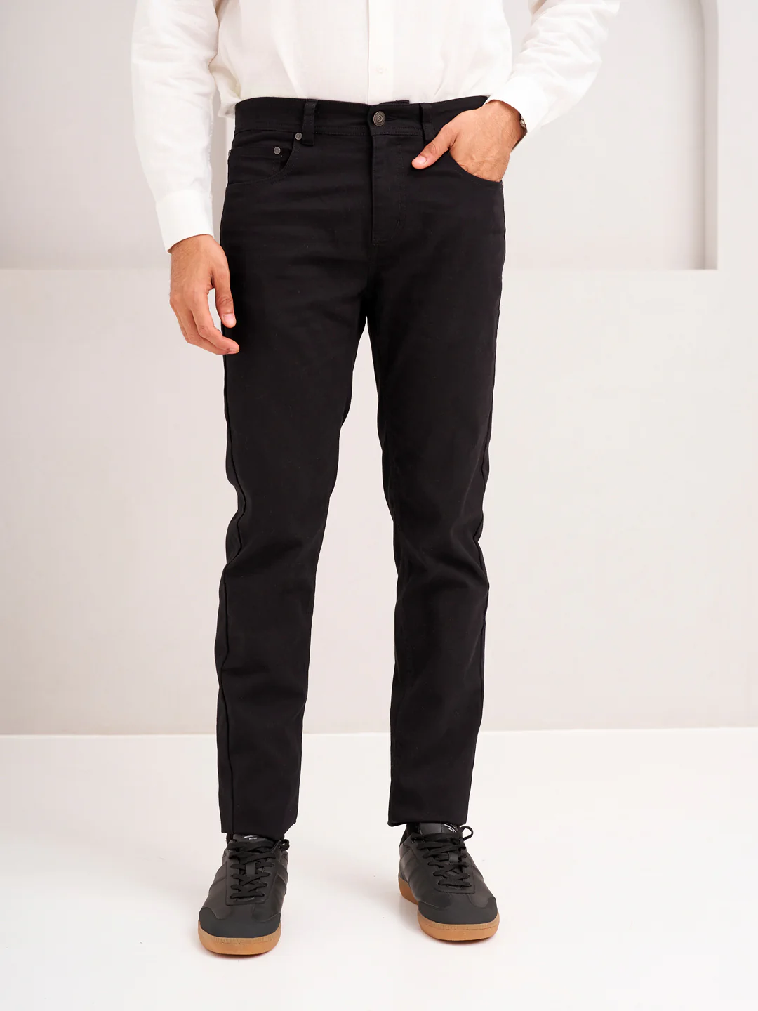 Infinite Black Slim Fit Jeanos - Image 8