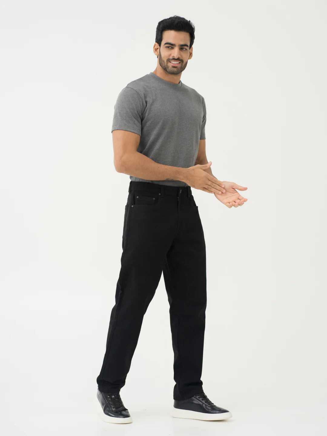 Inklock Black No Fade Jeans - Relaxed Fit - Image 12