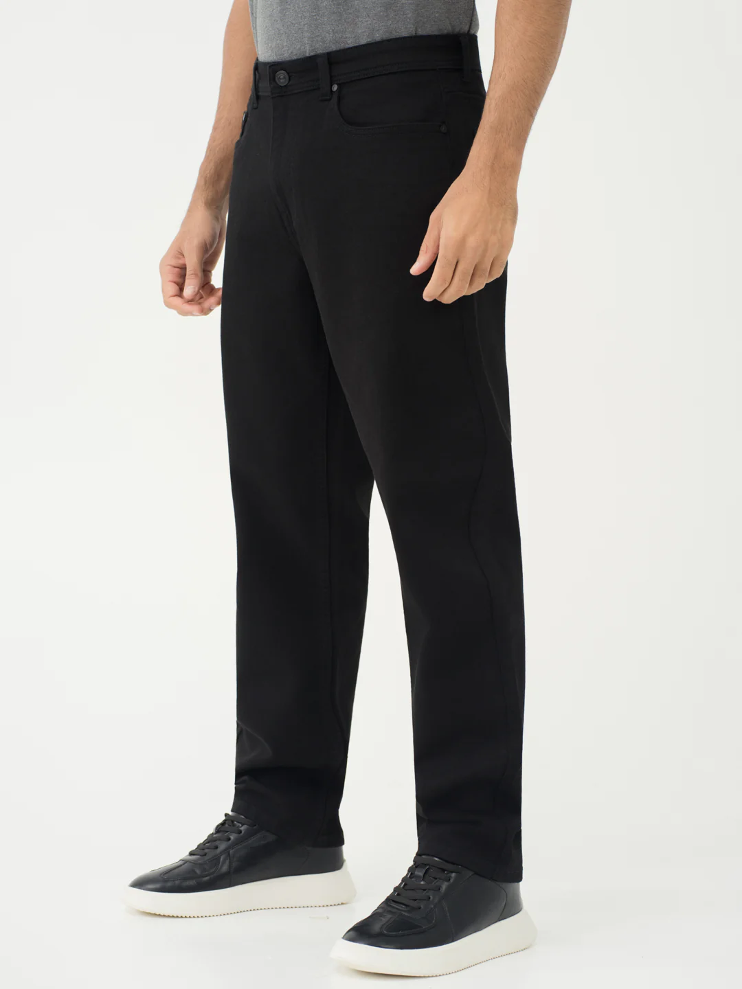 Inklock Black No Fade Jeans - Relaxed Fit - Image 14