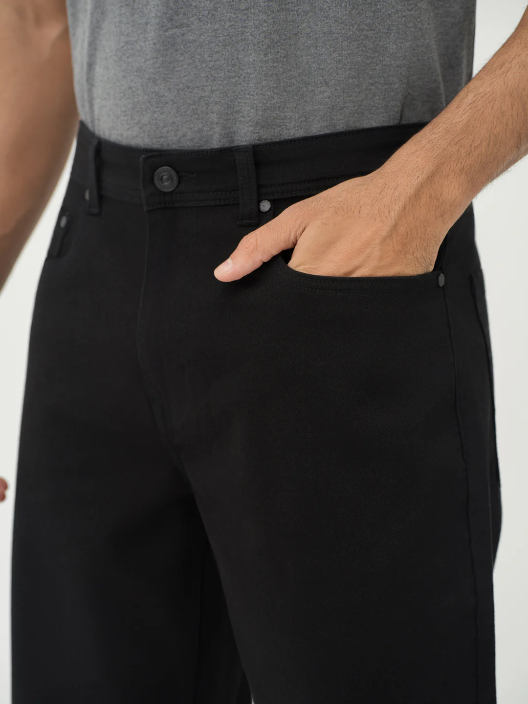 Inklock Black No Fade Jeans - Relaxed Fit - Image 15
