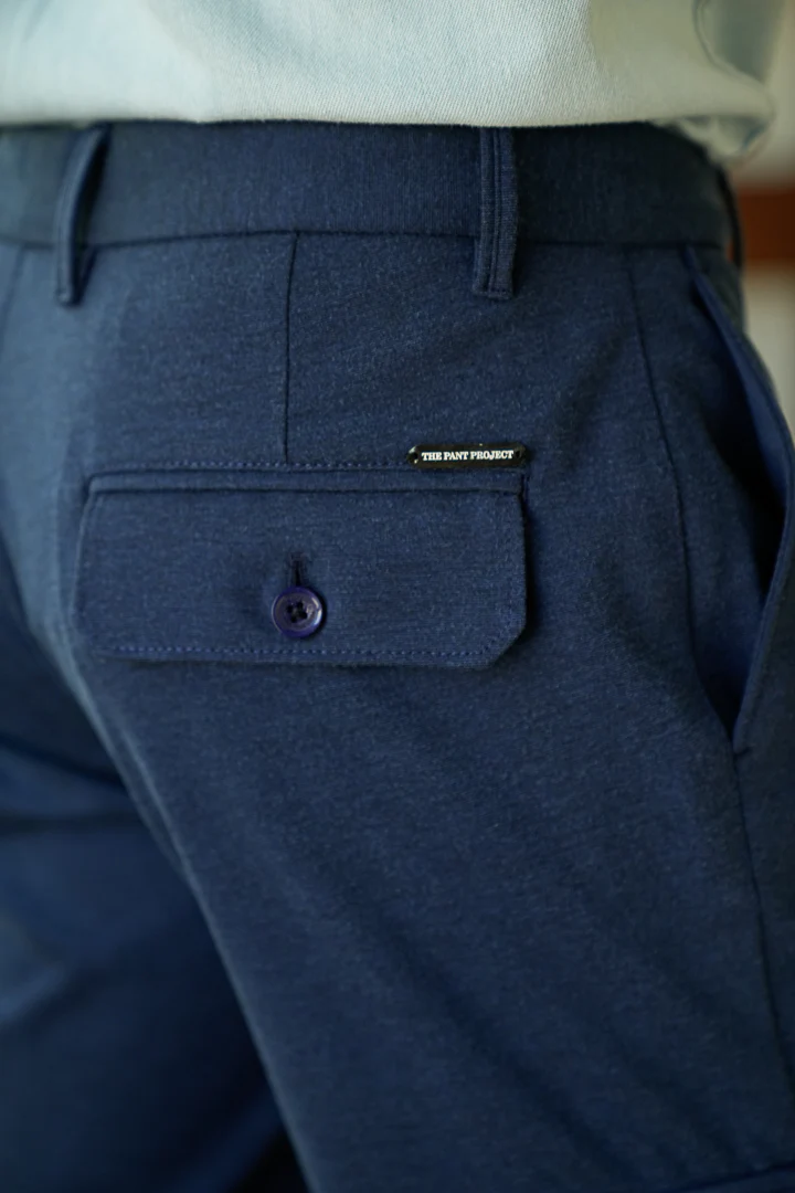 Insignia Blue Power Stretch Cargo Shorts - Image 5