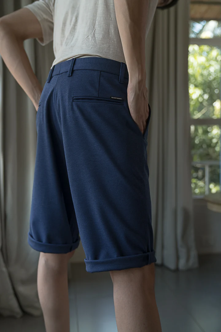 Insignia Blue Power-Stretch Chino Shorts - Image 5