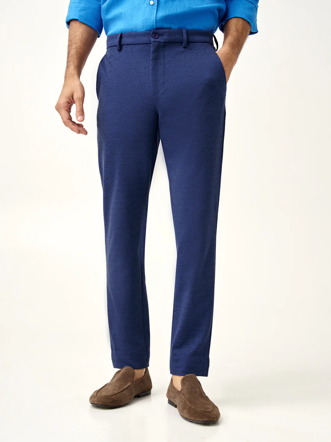 Insignia Blue Power-Stretch Pants - Image 3