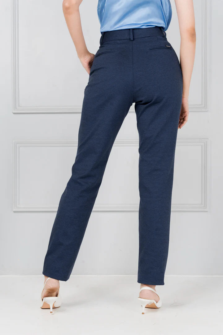 Insignia Blue Power-Stretch Pants - Women - Image 6