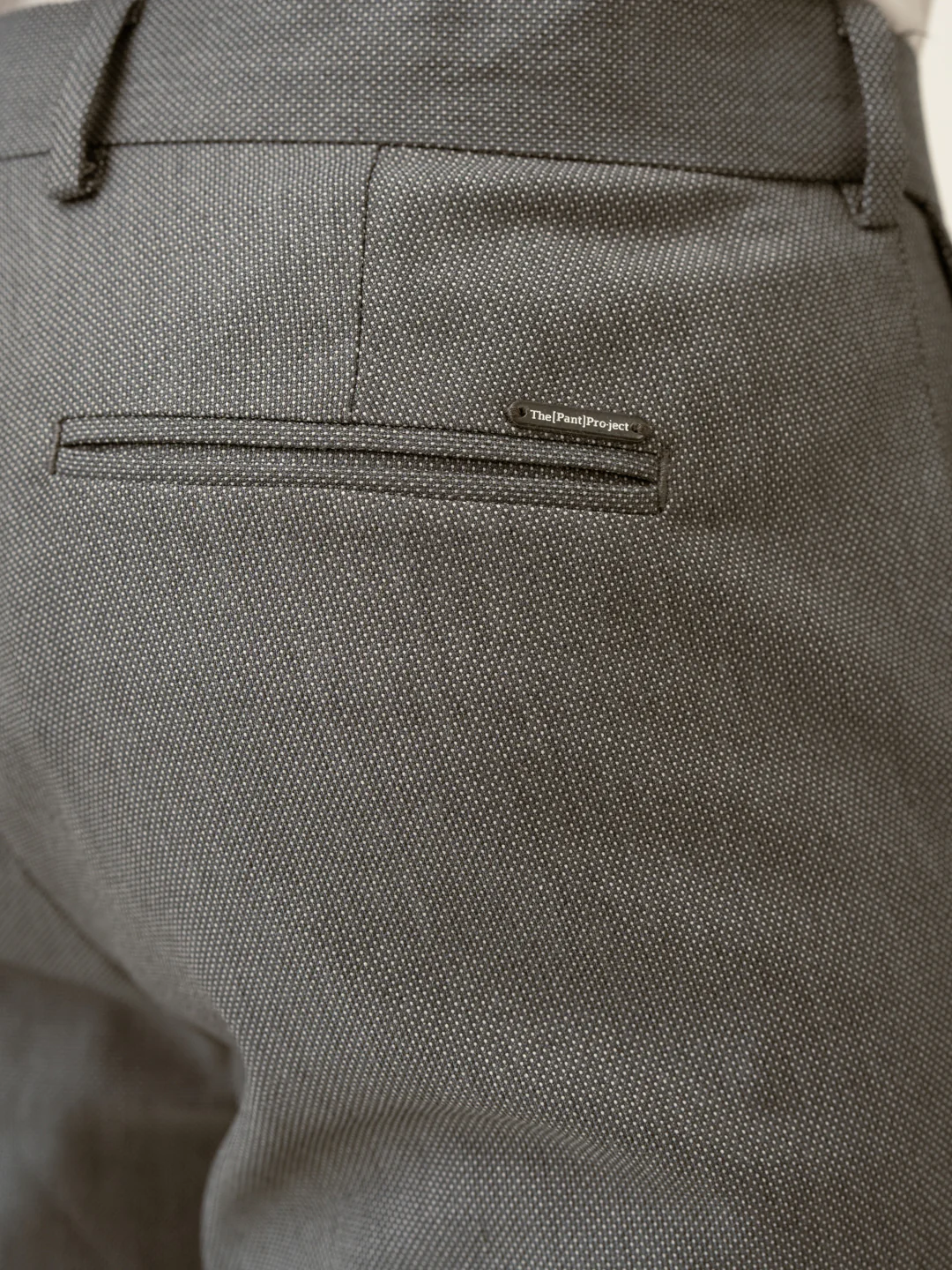 Jazz Grey Microdots Formal Pants - Image 9