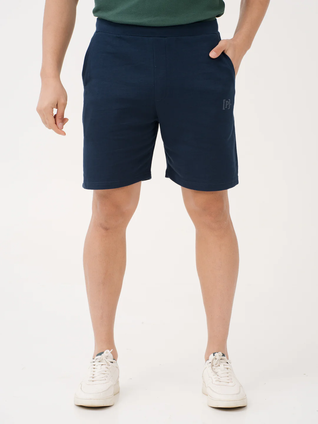 Jetstream Navy Relaxed Fit Sweatshorts