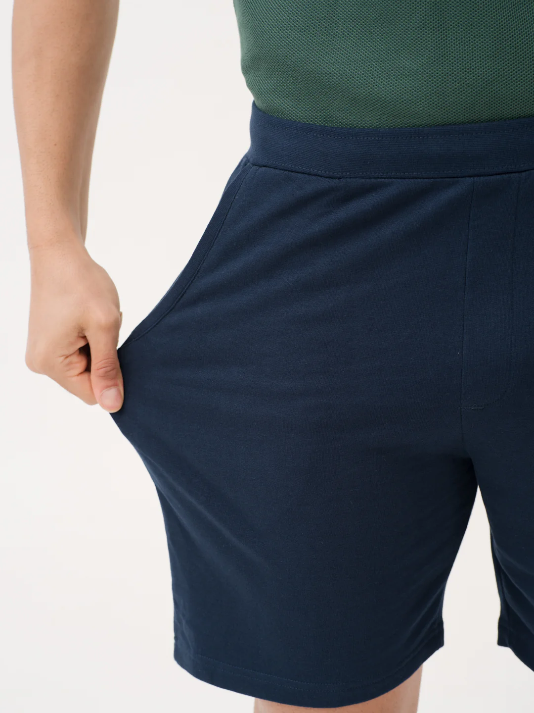 Jetstream Navy Relaxed Fit Sweatshorts - Image 3