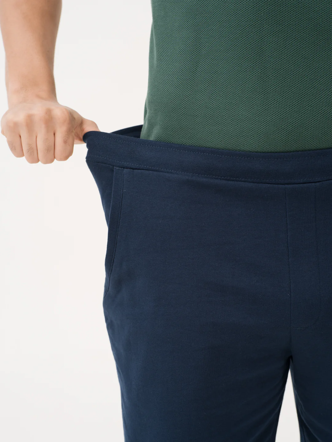 Jetstream Navy Relaxed Fit Sweatshorts - Image 4