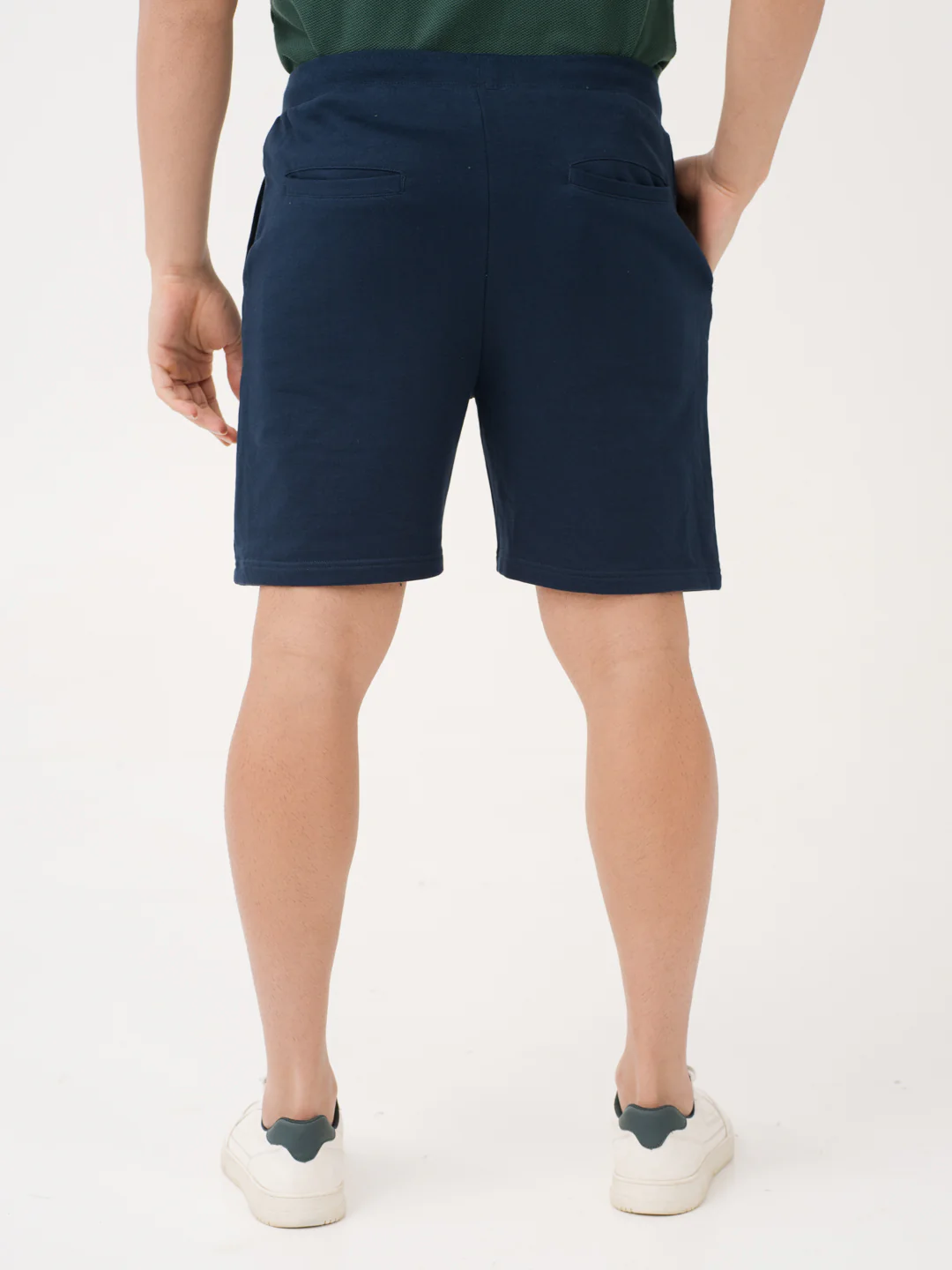 Jetstream Navy Relaxed Fit Sweatshorts - Image 6