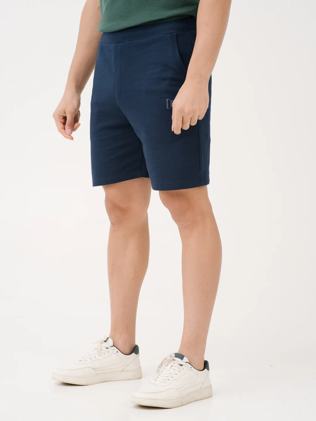 Jetstream Navy Relaxed Fit Sweatshorts - Image 7