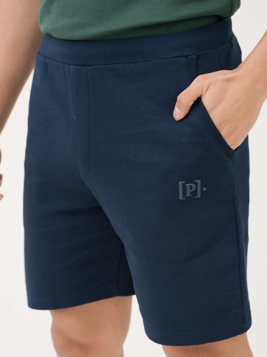Jetstream Navy Relaxed Fit Sweatshorts - Image 8