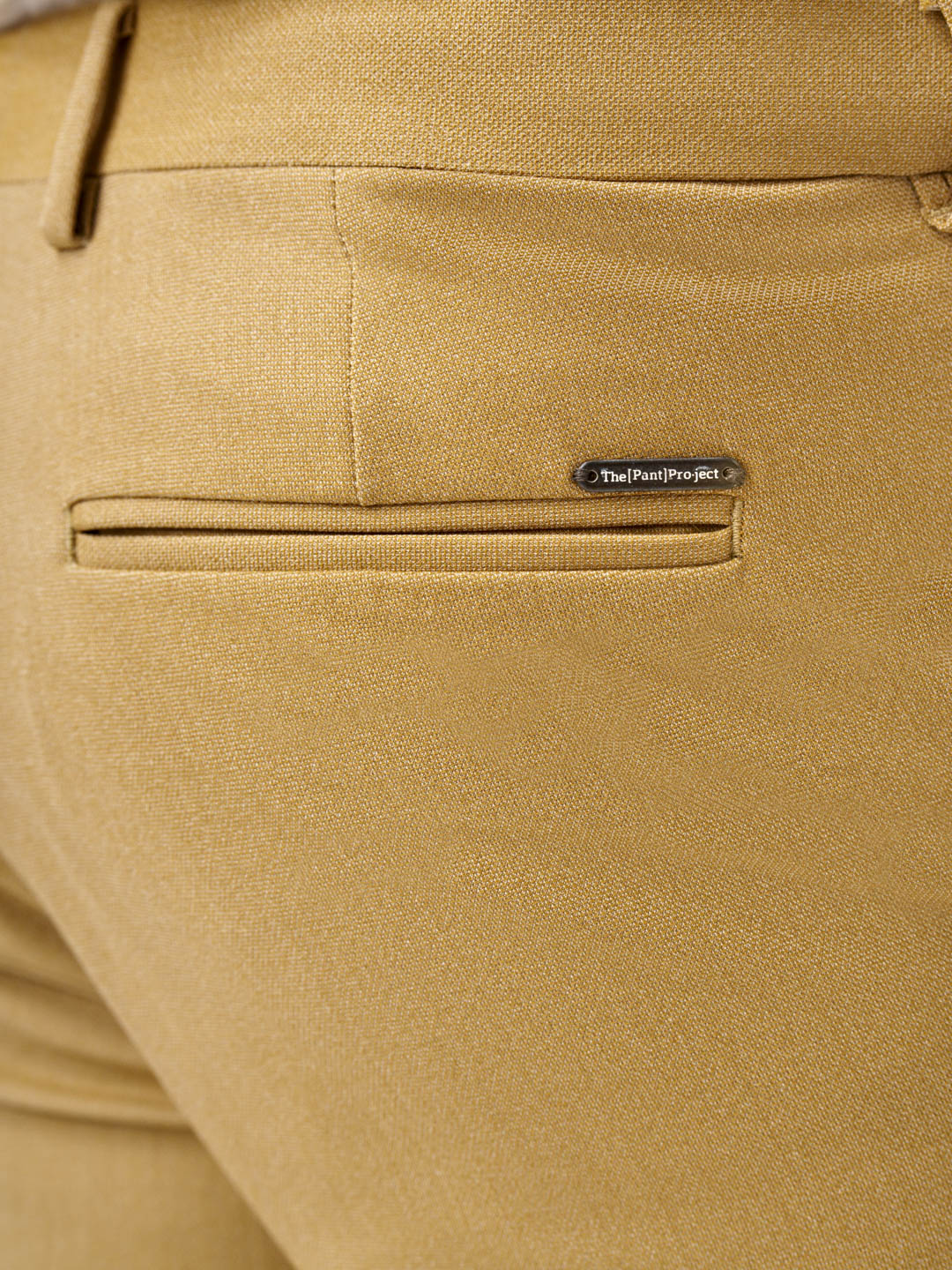 Khaki Textured All Weather Stretch Pants - Image 7