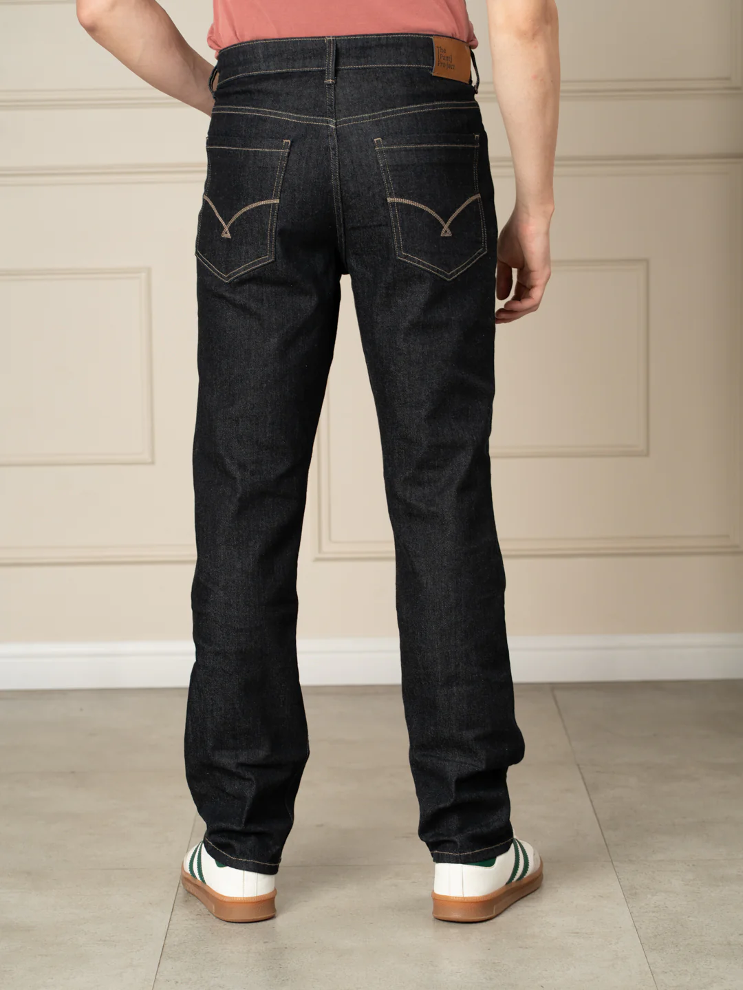 Kobe Blue Grey Luxury Relaxed Fit Jeans - Image 7