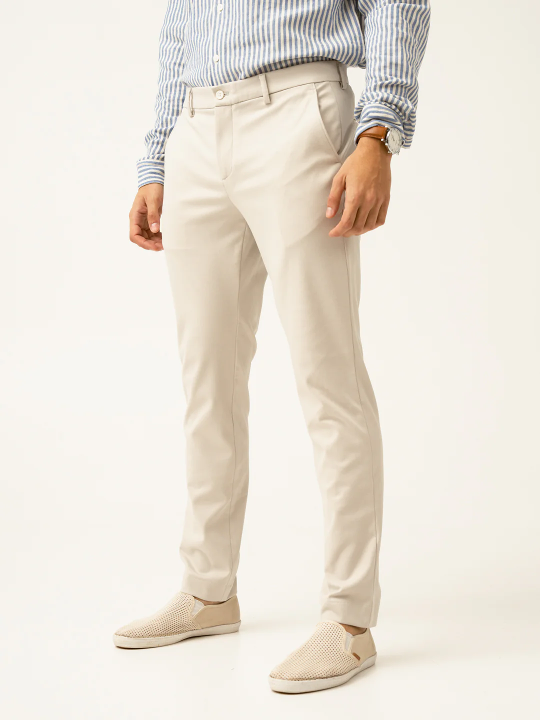 Kutch Cream Power-Stretch Pants - Image 11