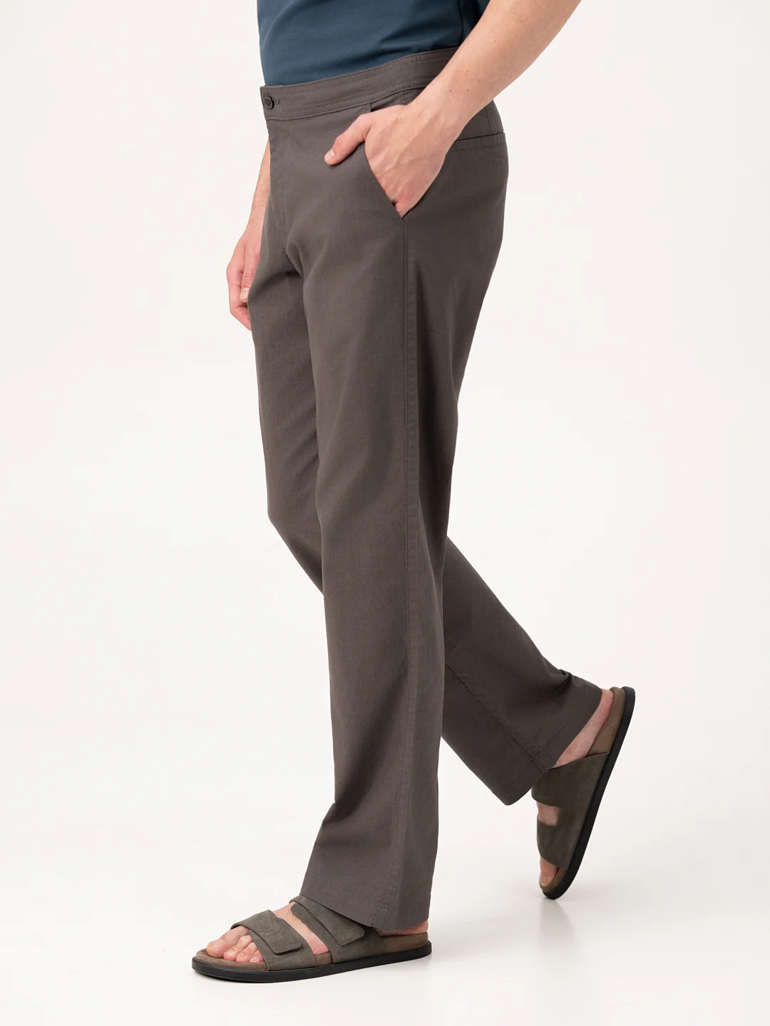 Kyoto Grey Relaxed Fit Lounge Pants - Image 11