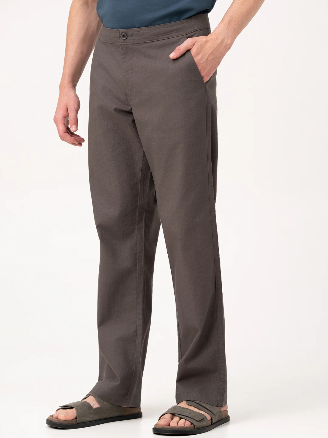 Kyoto Grey Relaxed Fit Lounge Pants - Image 9