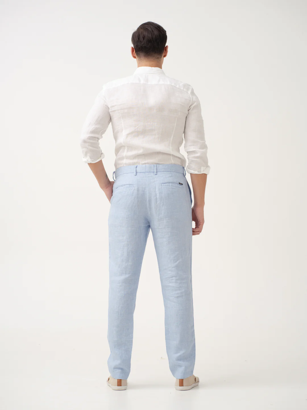 Lakshadweep 100% Linen Pants - Image 6