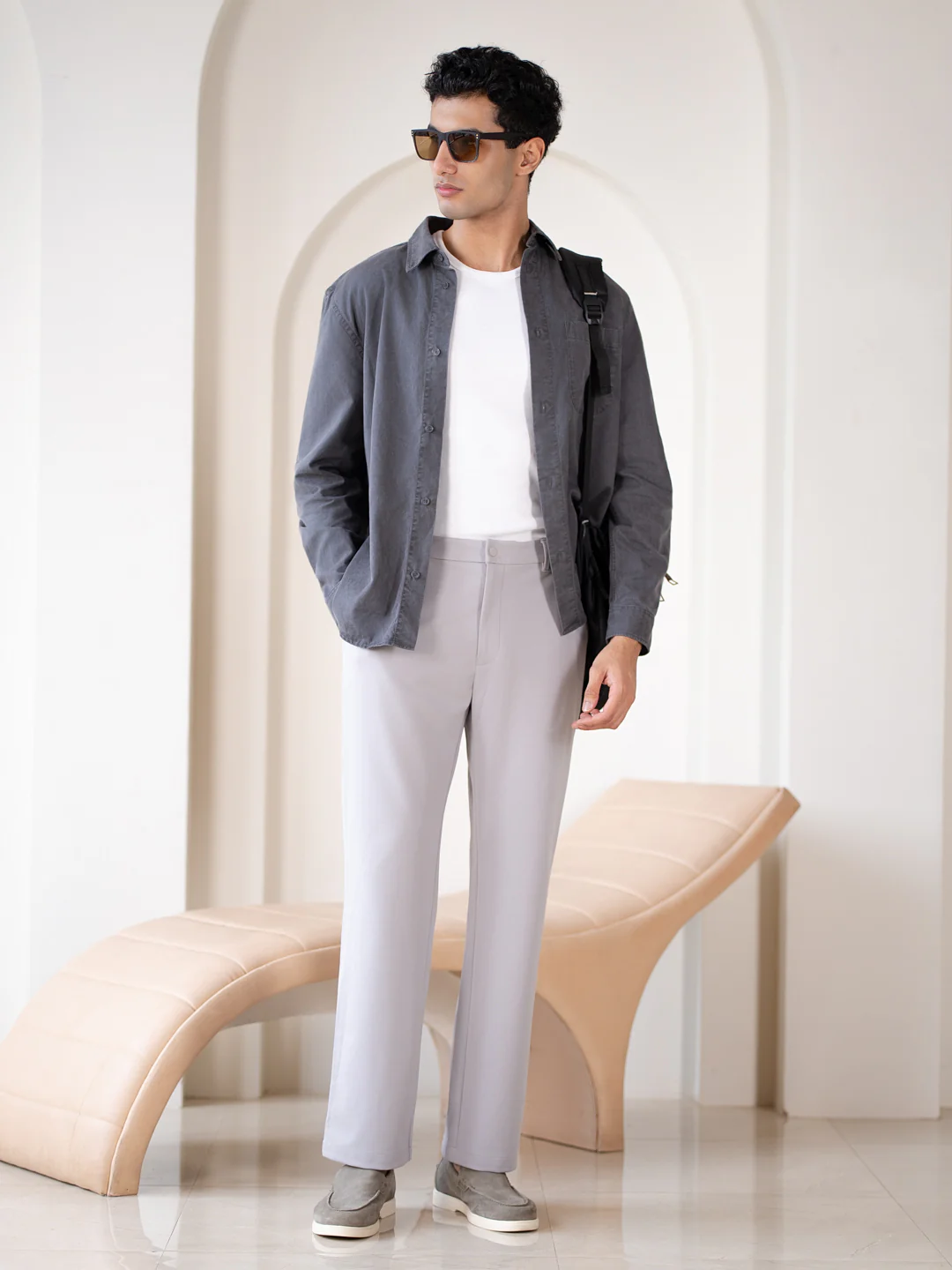 Layover Grey Stretchable Travel Pants - Image 10