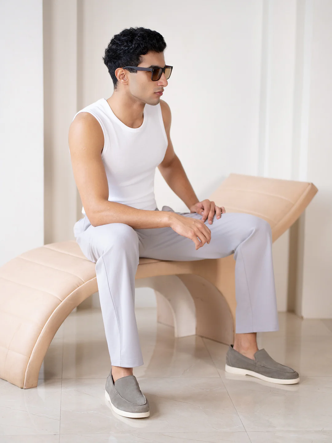 Layover Grey Stretchable Travel Pants - Image 11
