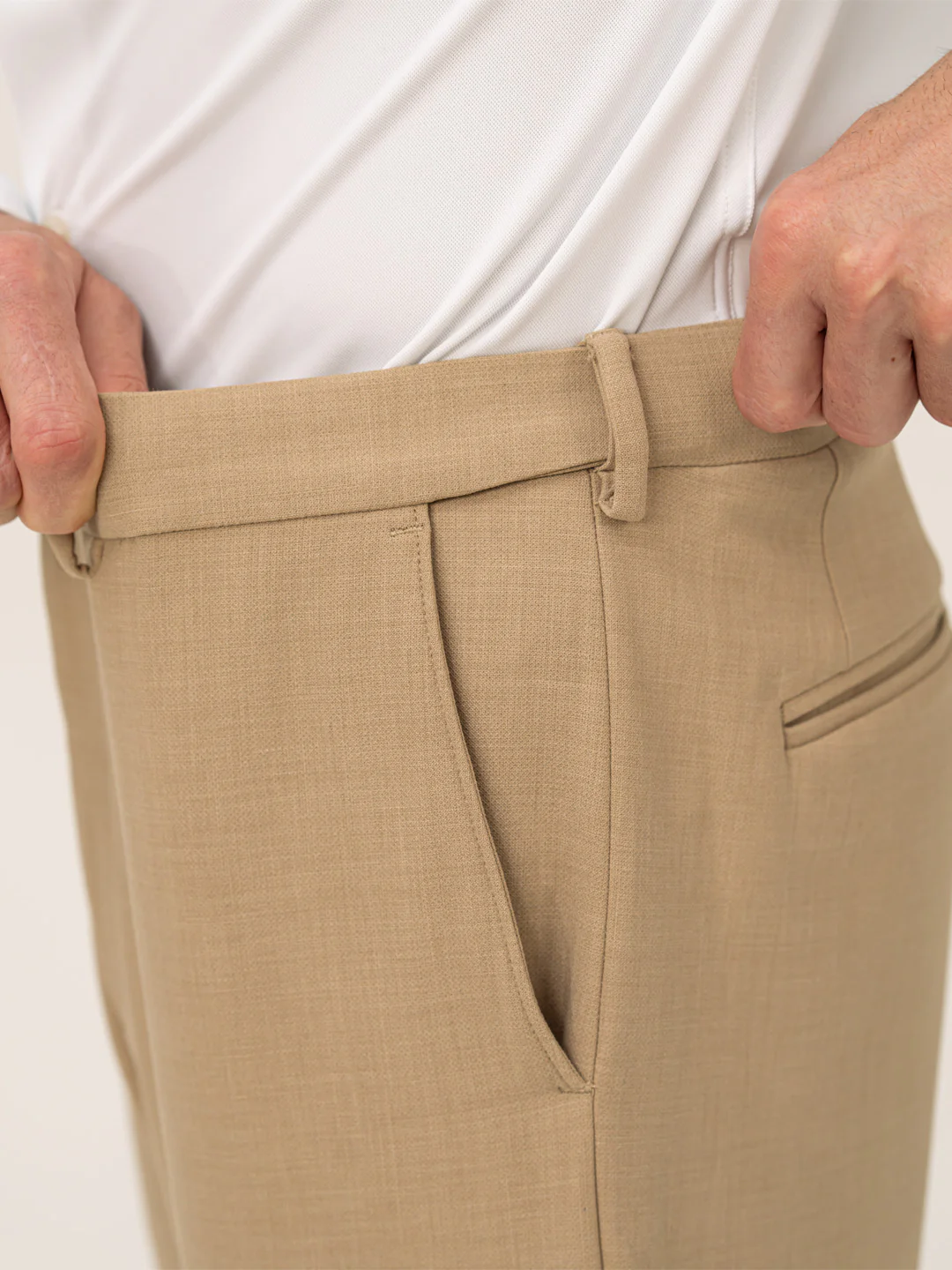 Leadership Khaki Pro.Stretch Formal Trousers - Image 4