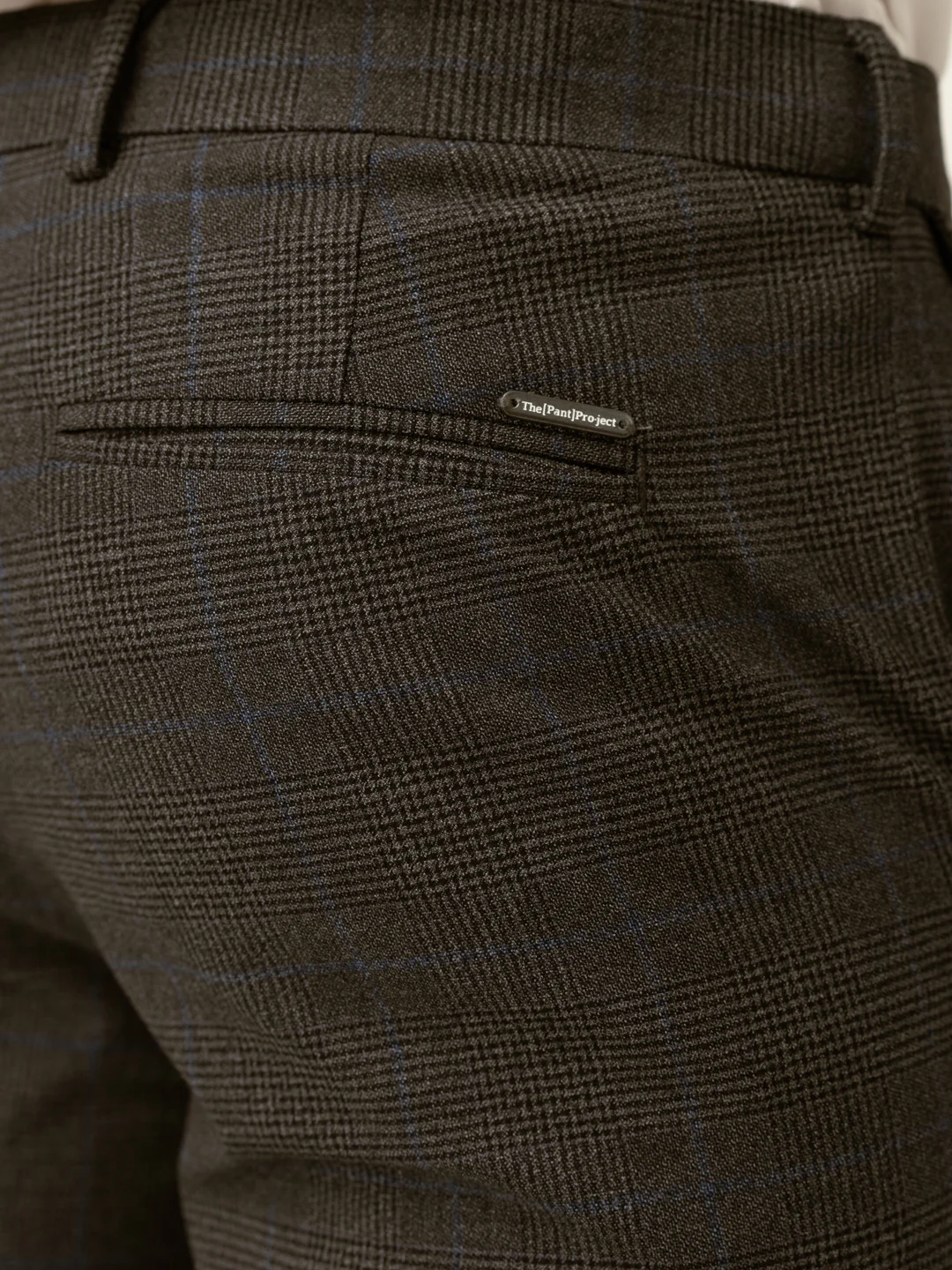 Magnetic Grey Checks Formal Pants - Image 7