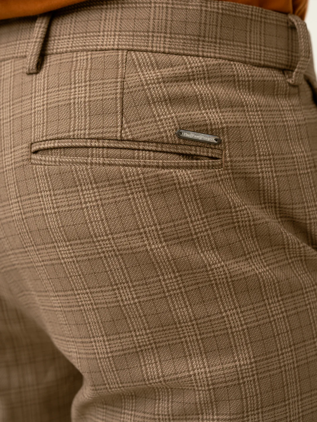 Maple Brown Checks Formal Pants - Image 8