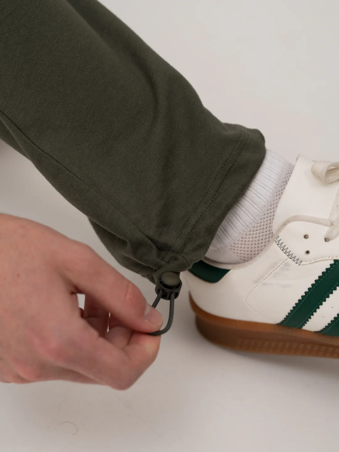 March Olive Relaxed Fit Cargo Sweatpants - Image 6