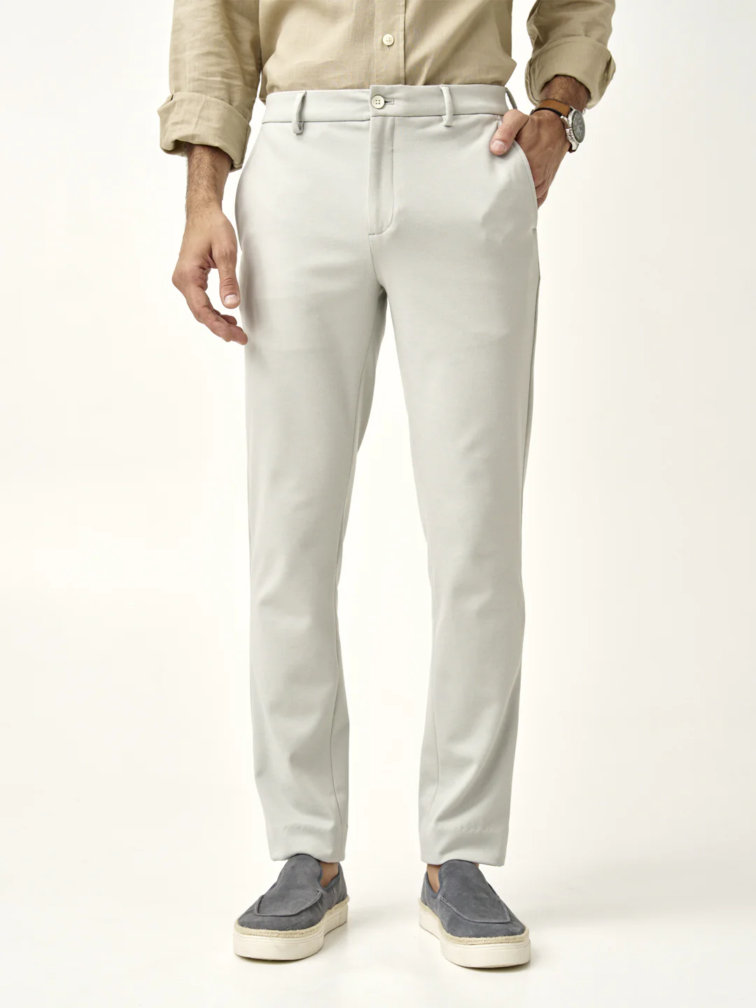 Matcha Green Power-Stretch Pants - Image 3