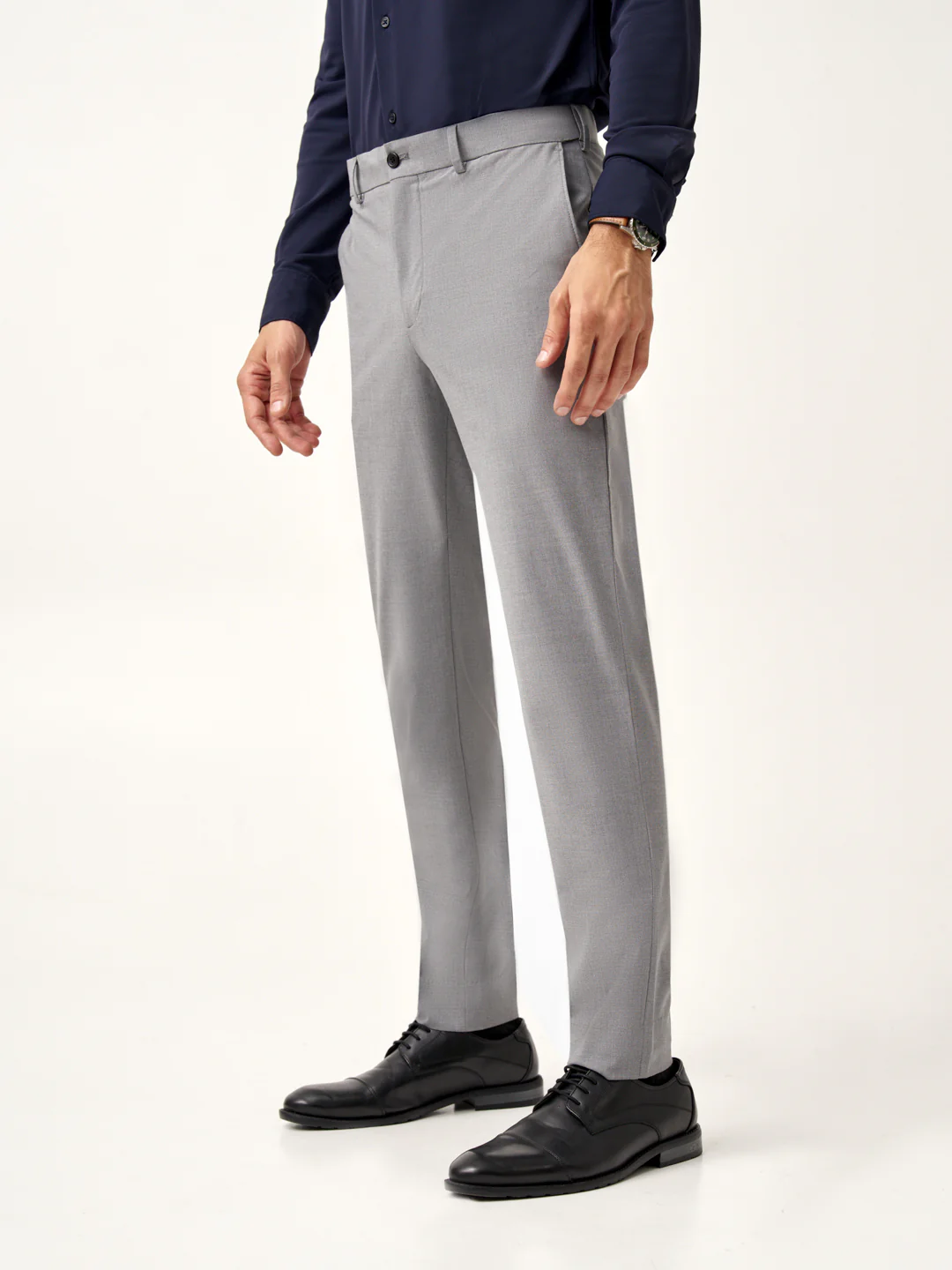 Mineral Grey Stretch Pants - Image 9