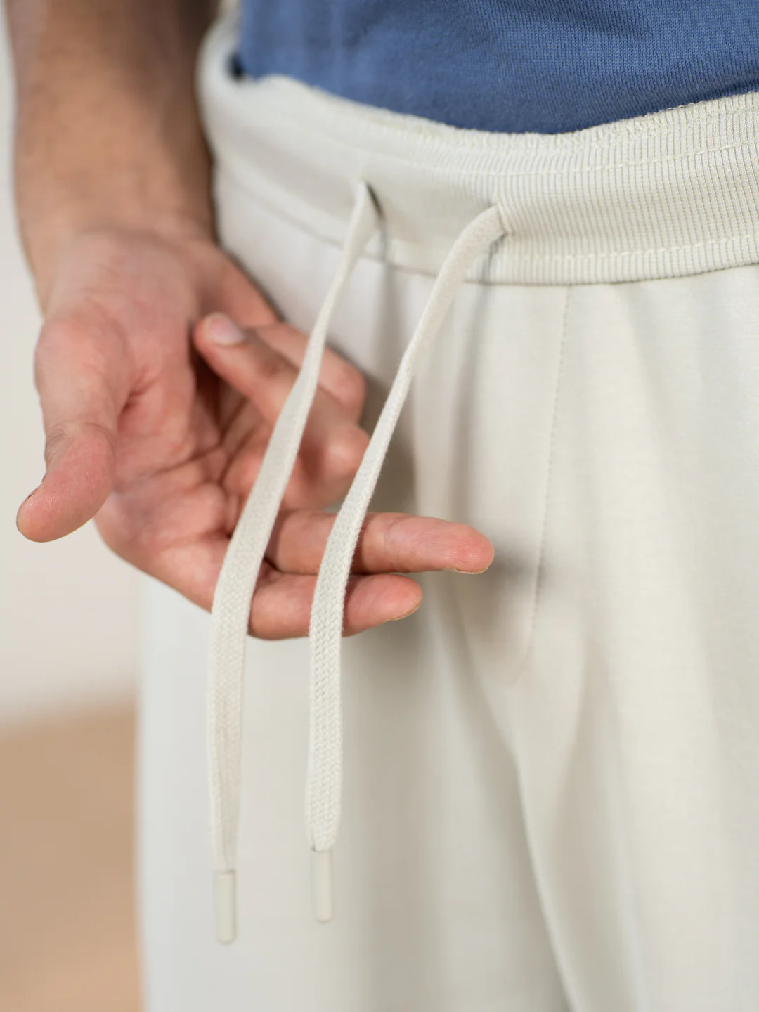 Mistline Grey Cotton Sweatpants - Image 6
