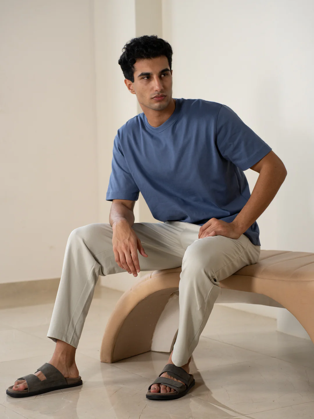 Mistline Grey Cotton Sweatpants - Image 8