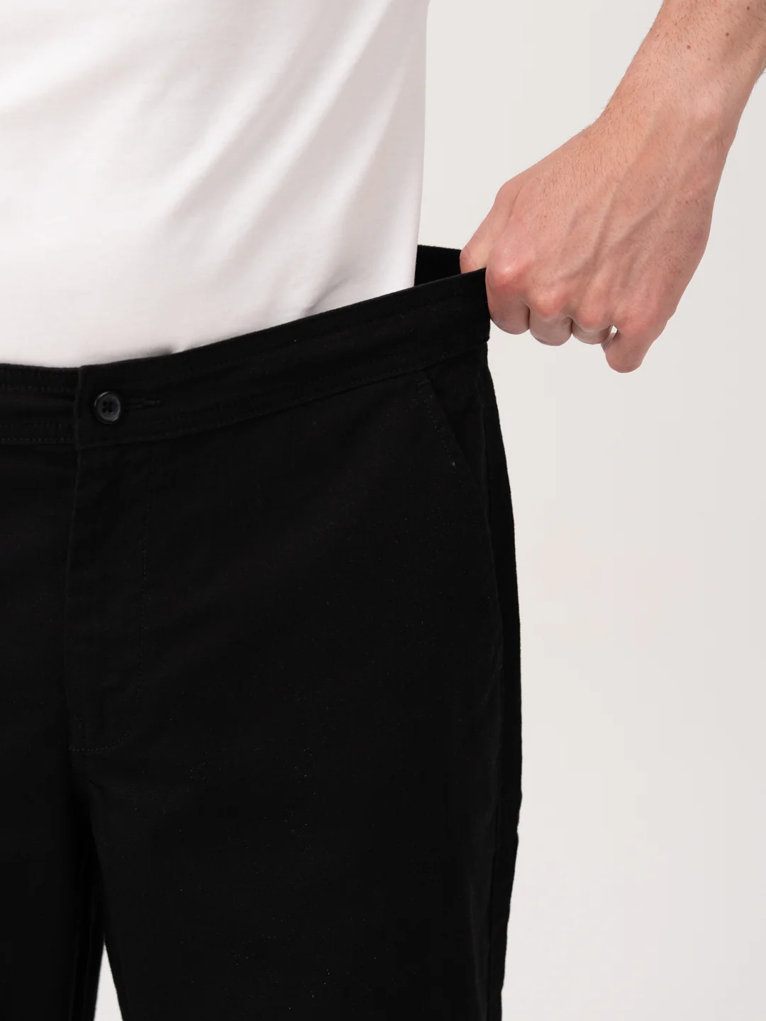 Monaco Black Relaxed Fit Lounge Pants - Image 4