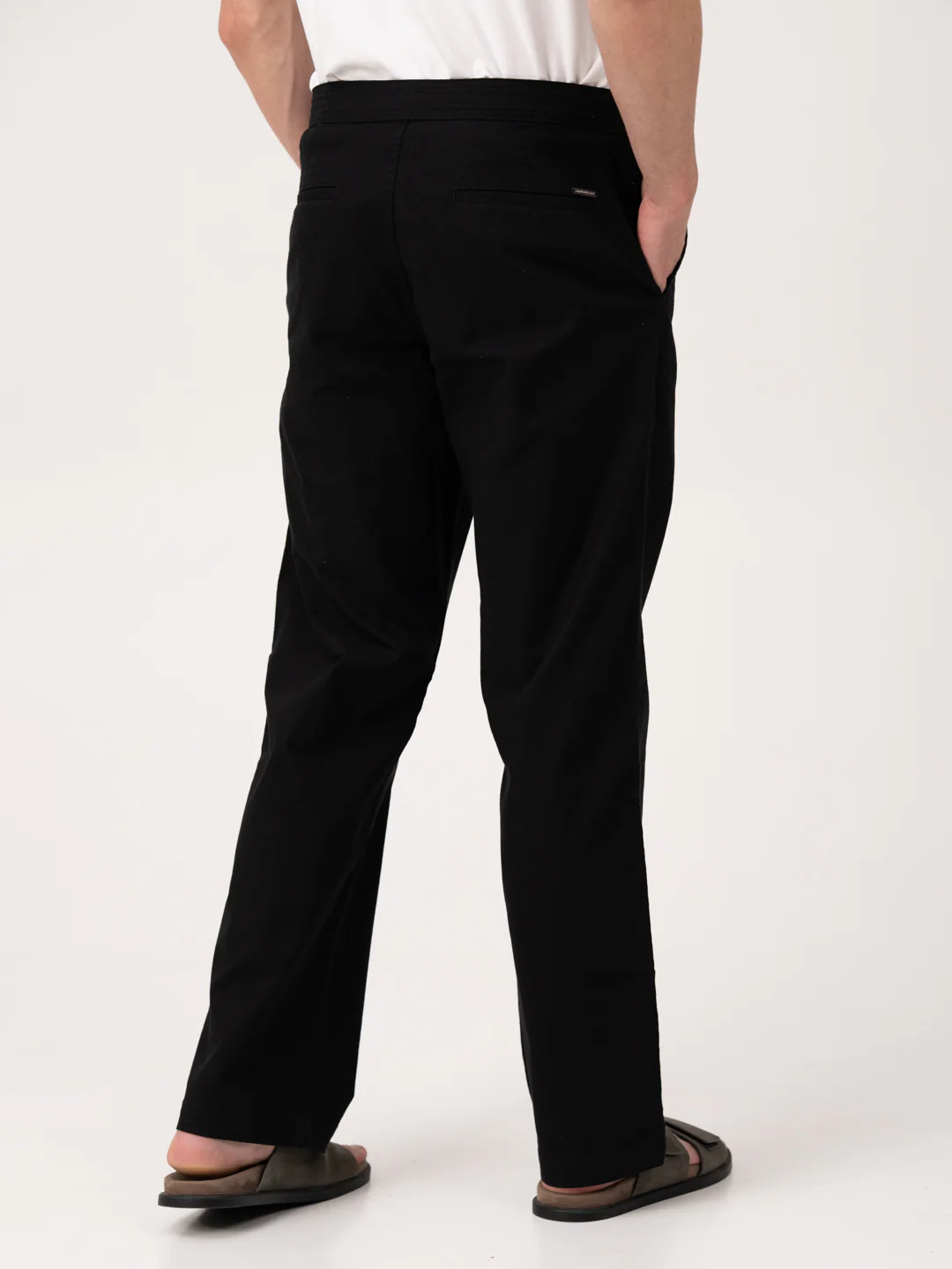 Monaco Black Relaxed Fit Lounge Pants - Image 7