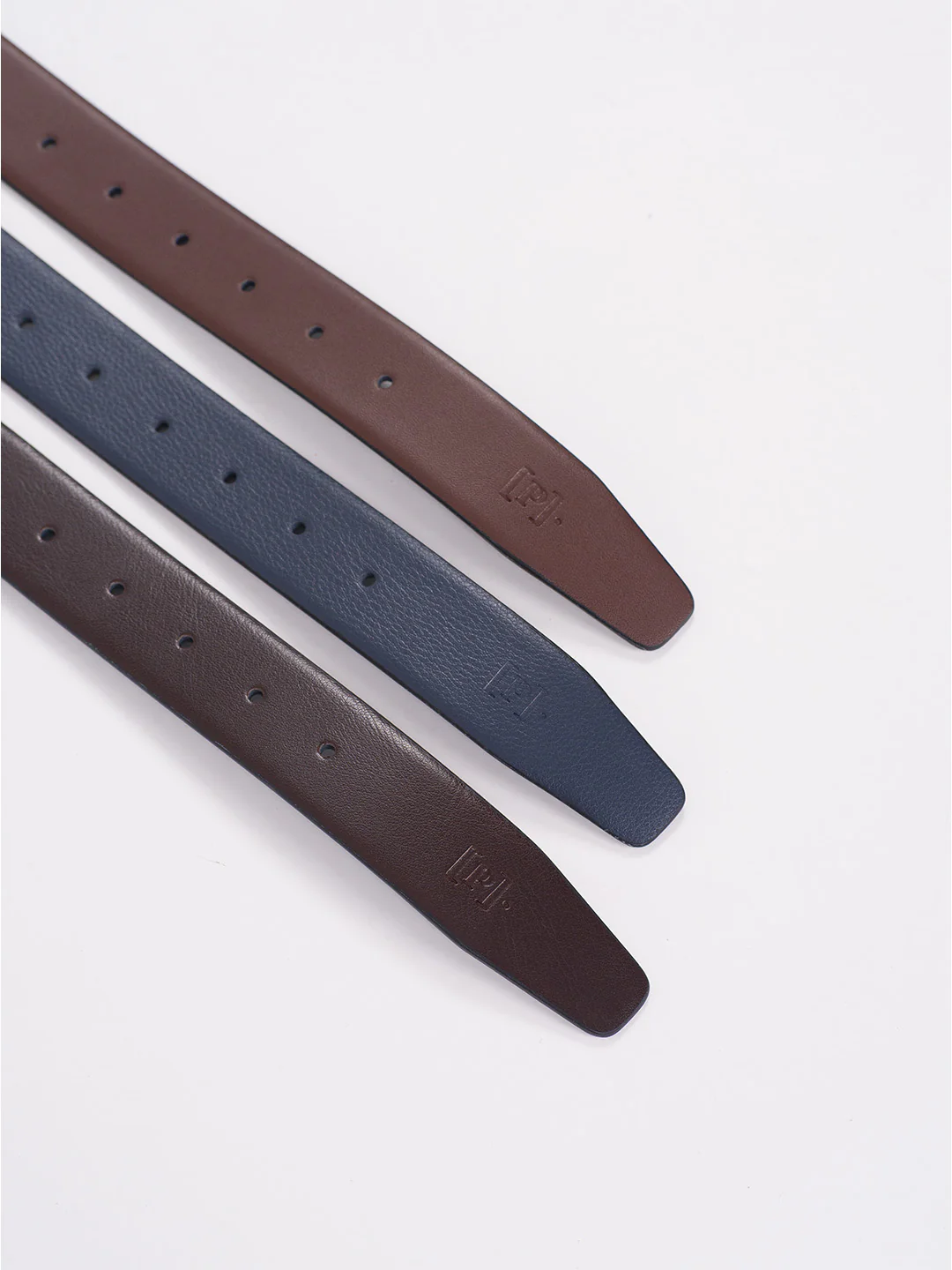 Mystic Blue Leather Reversible Belt - Image 7