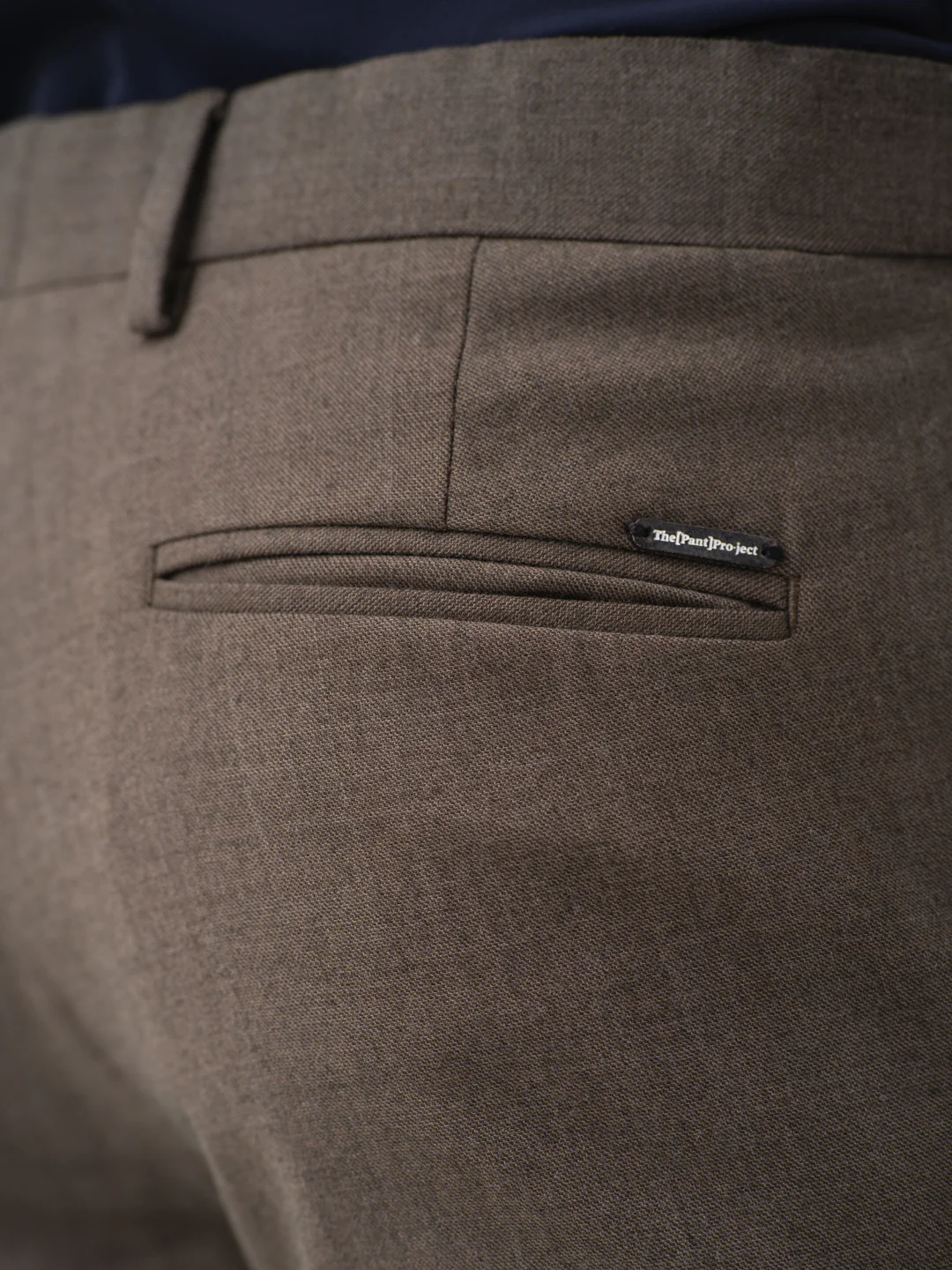 Natural Olive Merino Wool Pants - Image 6